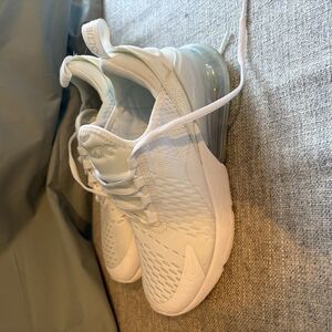 Kids White Nike Sneakers